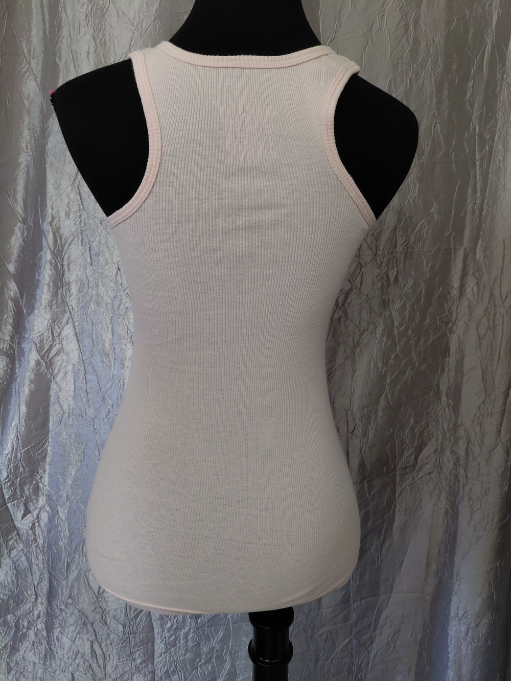 Angels Ribbed Tank with Winged Crown Graphic - Picture 4 of 9
